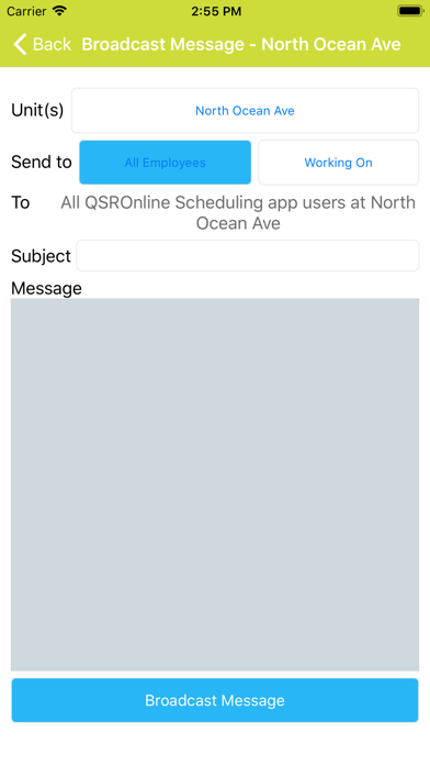 How to cancel & delete QSROnline Managing from iphone & ipad 4