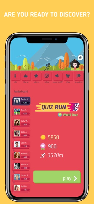 Quiz Run World Tour(圖1)-速報App