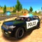 Icon Crime City Police Car Driver