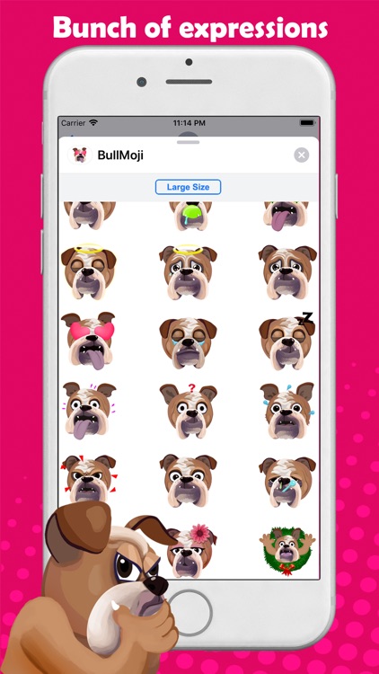 BullMoji for Bulldog Lovers