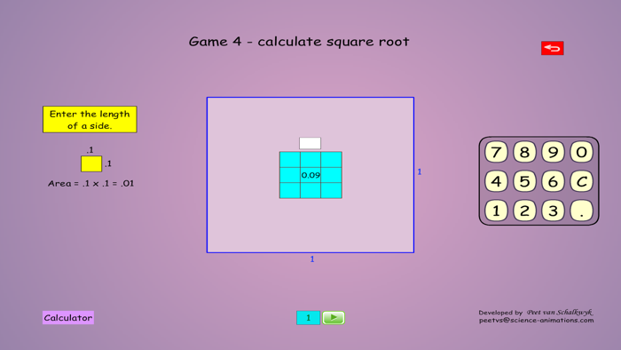 Square Root Animation