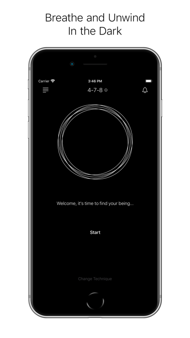 Minimalistic Unwind Breathing screenshot 2
