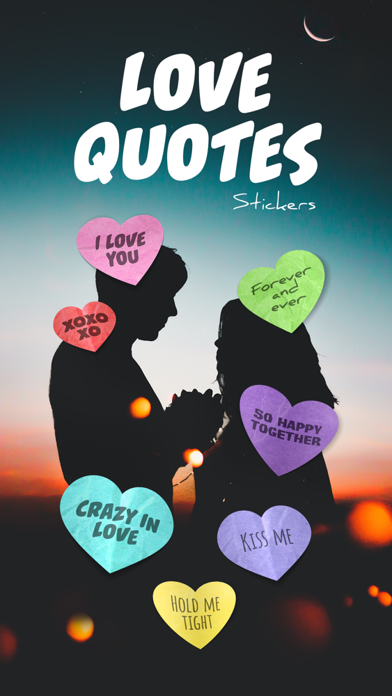 Love Quotes Stickers App for iPhone - Free Download Love Quotes ...