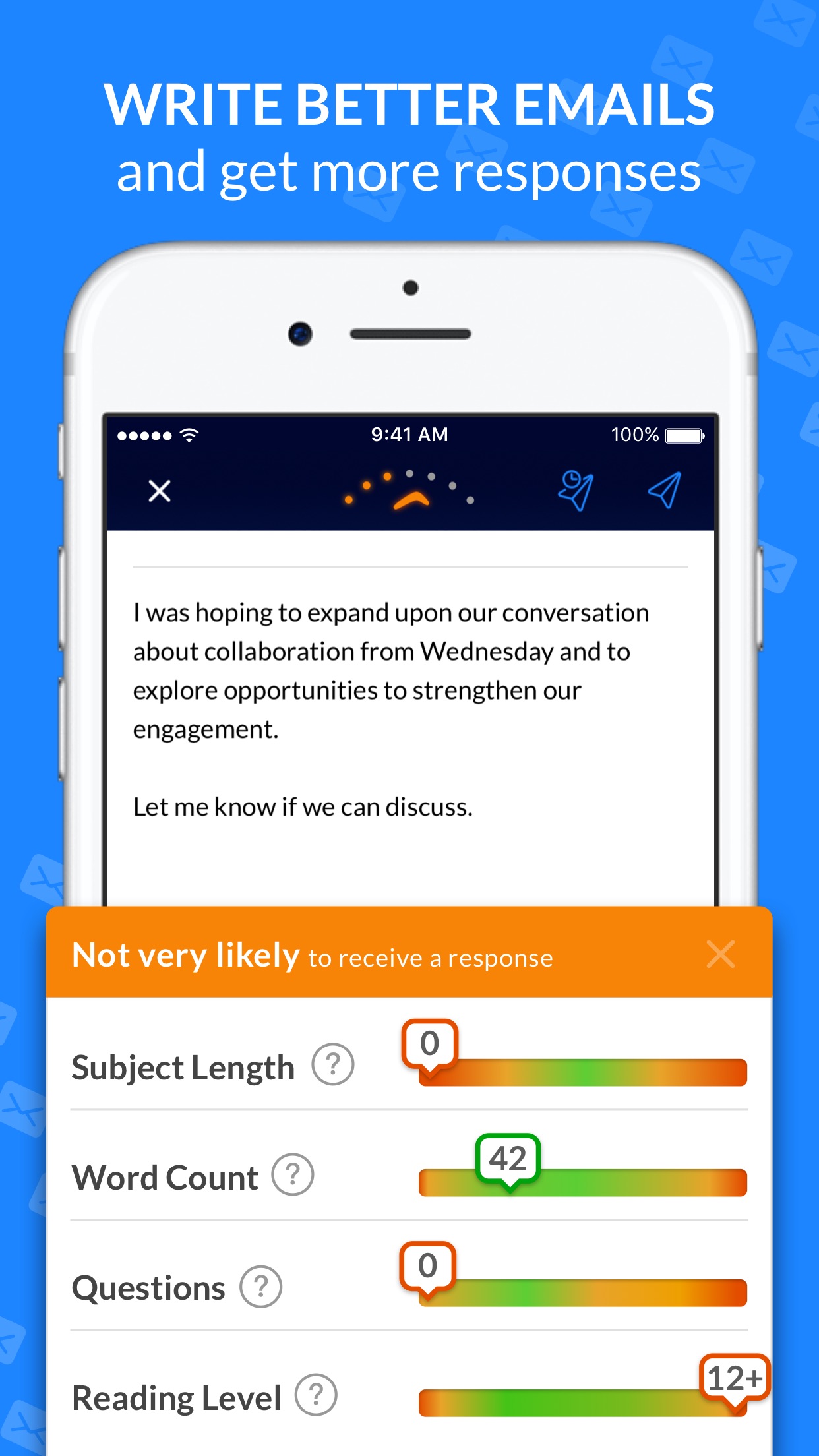 Screenshot do app Email Client - Boomerang Mail