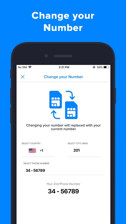 Second Phone Number' screenshot-4