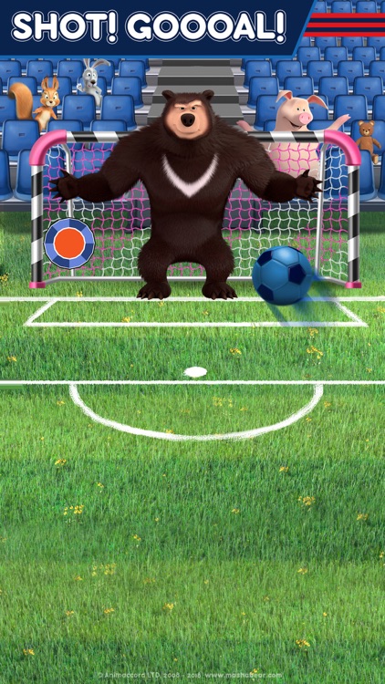 Masha and the Bear Soccer game screenshot-4