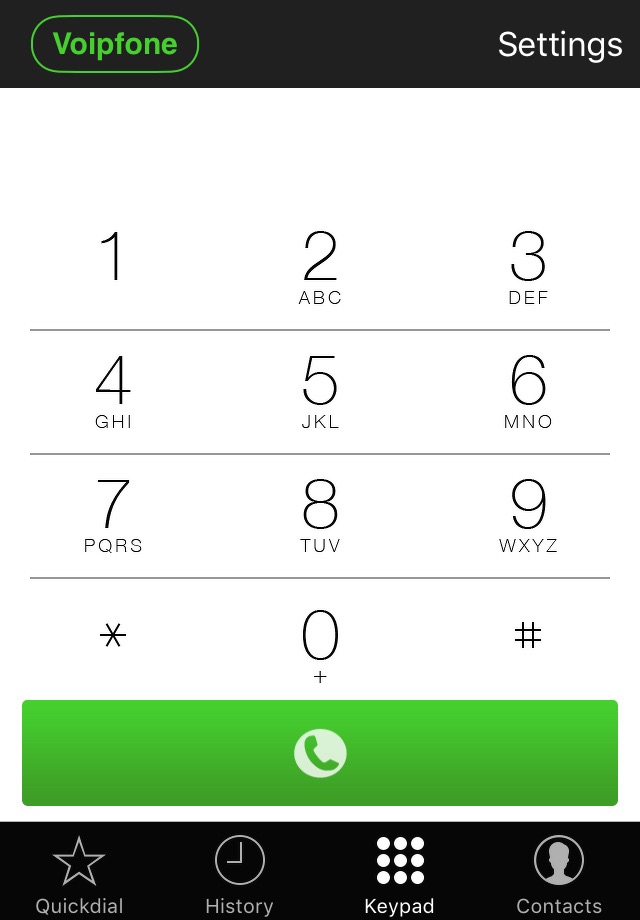 Voipfone Softphone screenshot 2