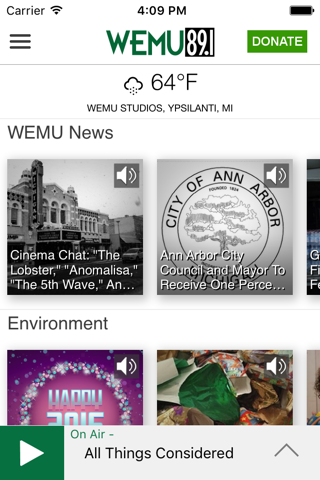 WEMU Radio screenshot 2