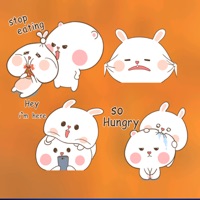 Puffy Bear and Rabbit Stickers pour PC