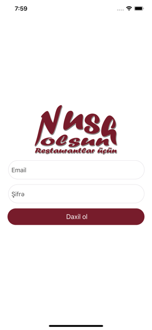 Nush Olsun For Restaurant