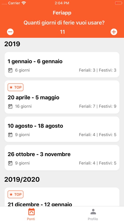 Feriapp screenshot-3