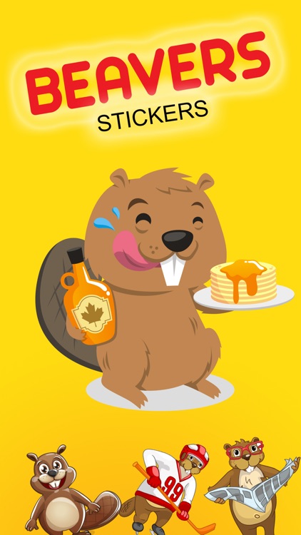 Beavers Stickers