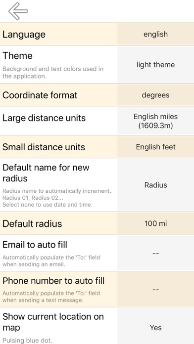 Radius On Map screenshot 3