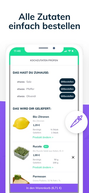 Foodly - Kochzutaten bestellen(圖4)-速報App