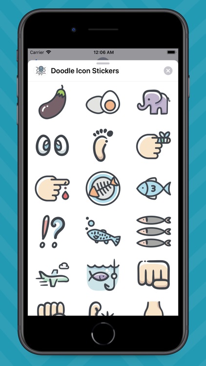 Doodle Icon Stickers screenshot-4