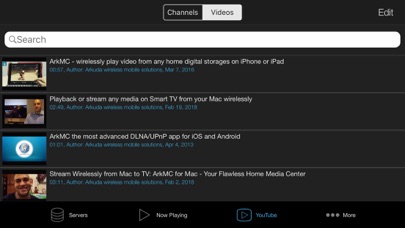 ArkMC DLNA UPnP media streaming server and video player: wirelessly share and connect movie, music and iTunes to HD TV, XBox,PS3, and AllShare TV Screenshot 10