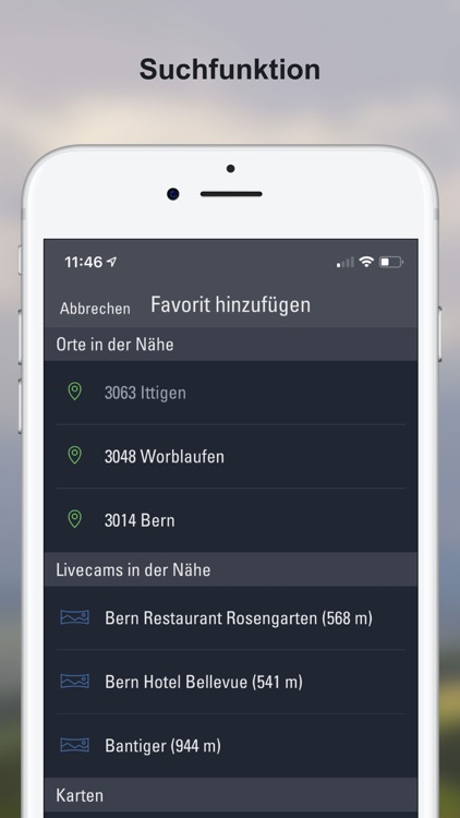 Wetter-Alarm: Wetter Schweiz screenshot-8
