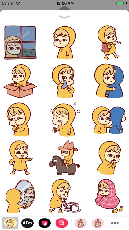 Chickpea Stickers