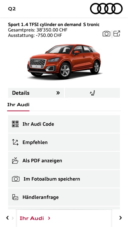 Audi Configurator CH screenshot-3