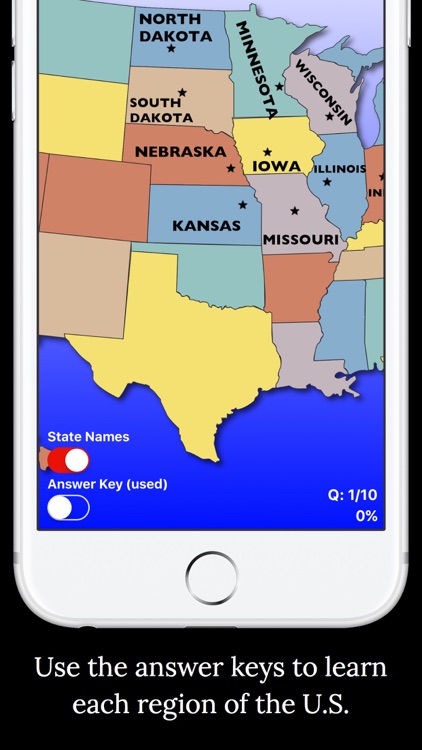 United States Map Quiz Edu Ed. screenshot-0