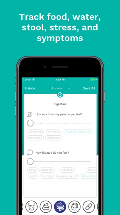 Cara Care: IBS, FODMAP Tracker