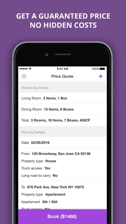 MuvingApp - Moving services