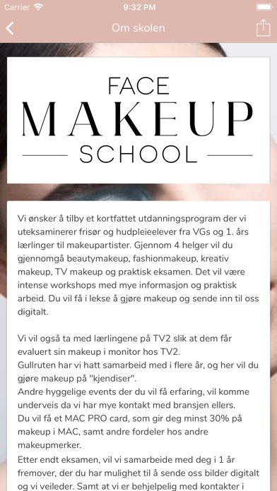 Face Makeup School screenshot 3