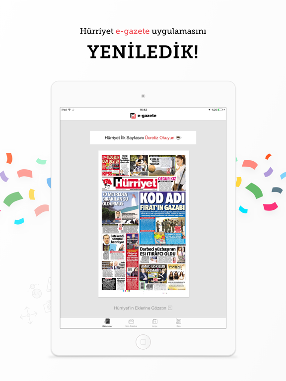 E-gazete - Günlük gazete keyfiのおすすめ画像1