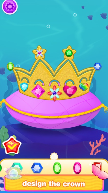 Mermaid Princess Makeup Design screenshot-3