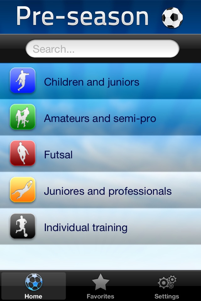 Pre-Season Soccer training screenshot 2
