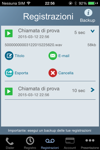 Call Recorder - IntCall screenshot 4