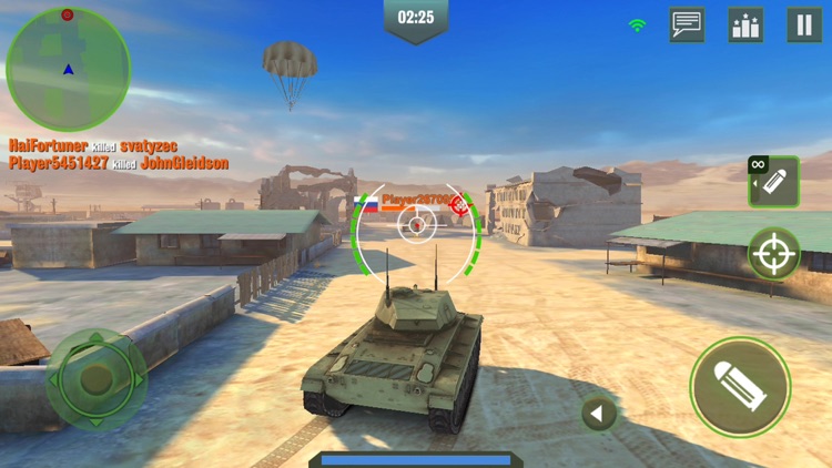 War Machines: 3D Tank Game screenshot-4