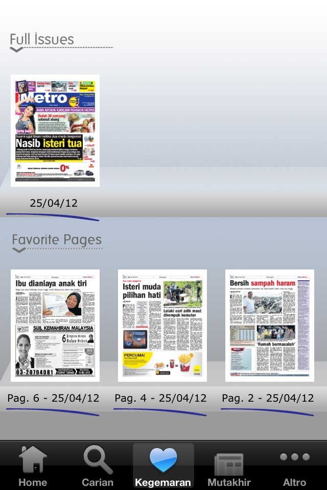 Harian Metro ePaper screenshot 3