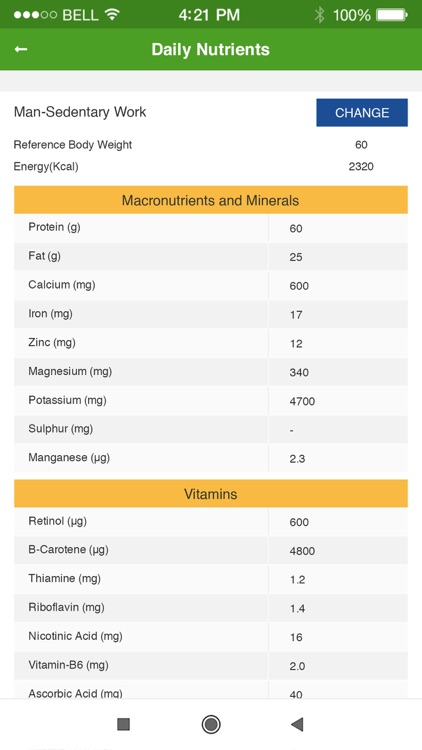 Nutrition Facts and Diet Plans screenshot-6