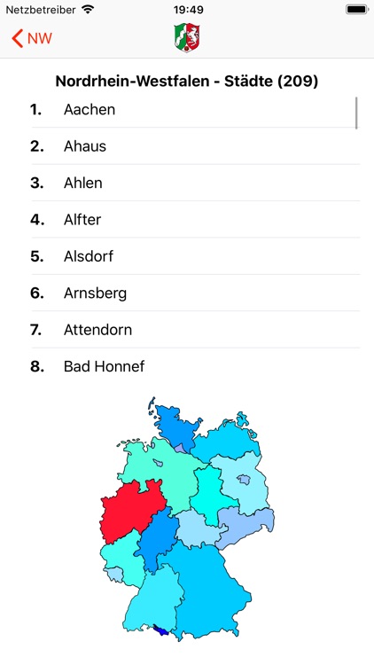 Bundesländer Deutschlands Quiz screenshot-6