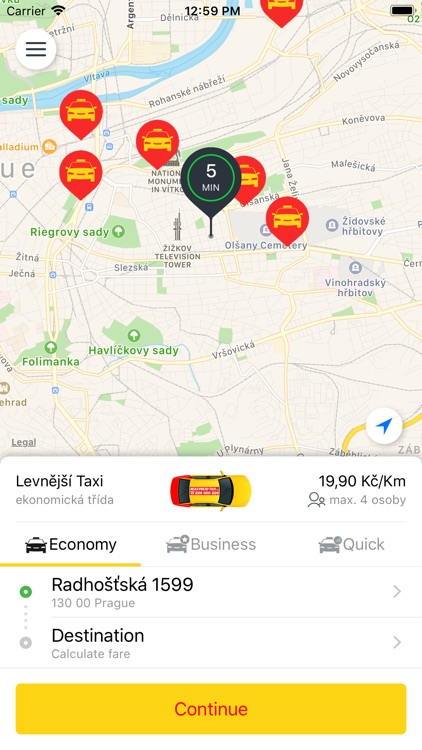 LEVNĚJŠÍ TAXI