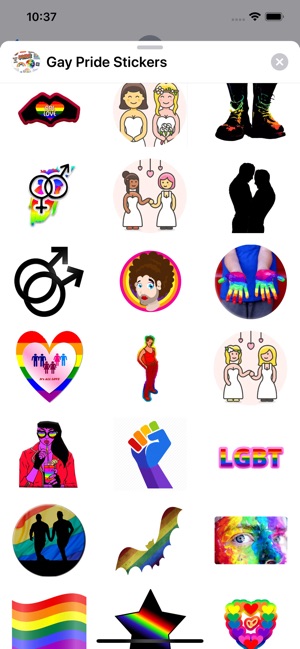 Gay Pride LGBT Sticker on the App Store