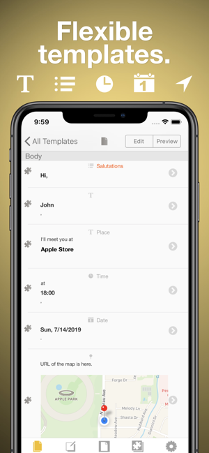 Line-Writer: Flexible Template(圖2)-速報App