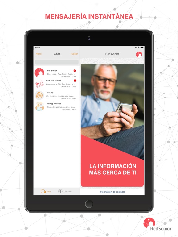 Screenshot #6 pour Red Senior - TokApp
