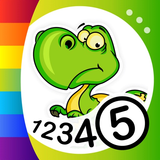 Paint by Numbers - Dinosaurs iOS App