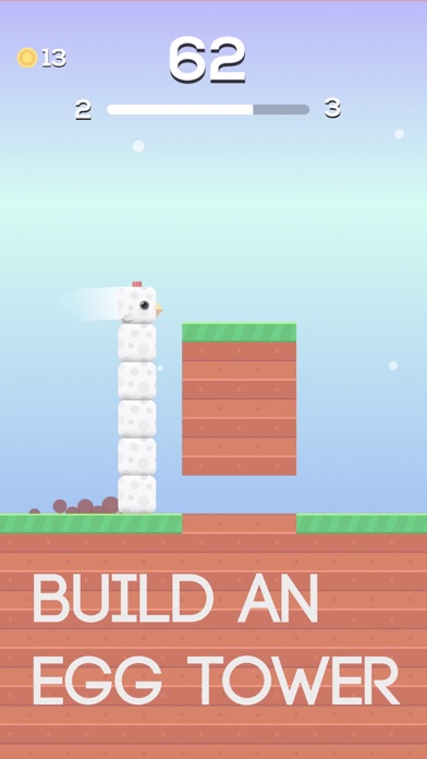 Square Bird. Screenshot 1