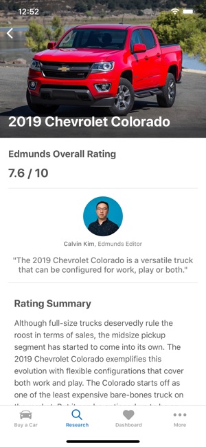 Edmunds Cars For On The Iphone Screenshots