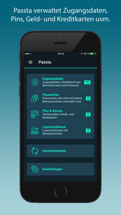 Passta - der Passwort Manager
