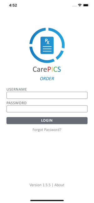 CarePICS Order (Optimizer)