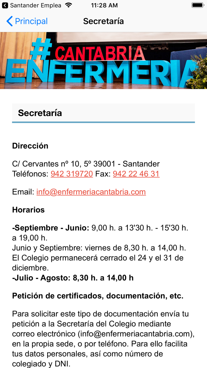 Enfermería Cantabria