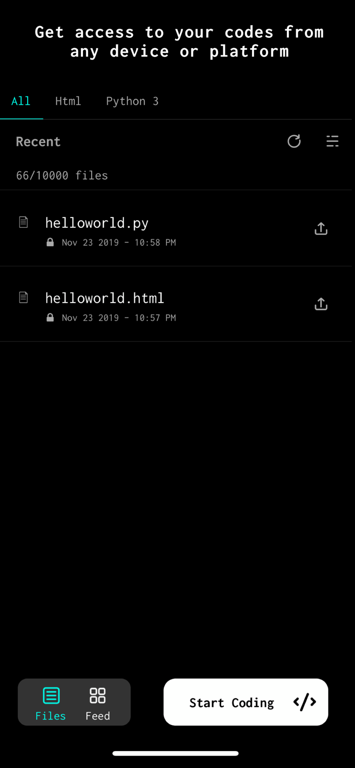 Dcoder, code compiler IDE