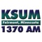 AM 1370 KSUM, has been serving Fairmont, MN and the surrounding area since 1949