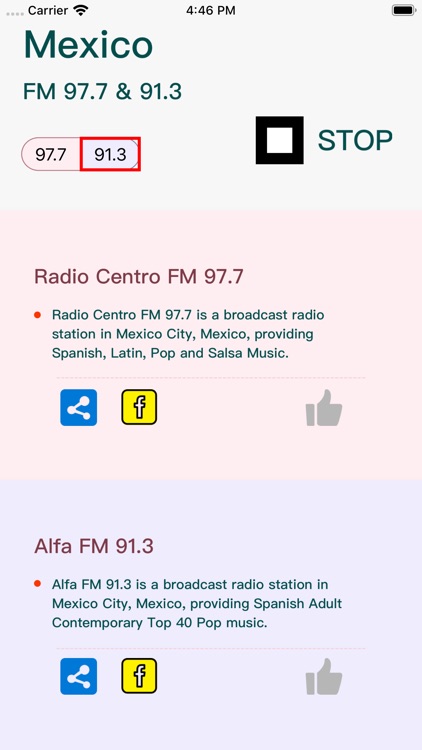 Mexico FM 97.7 & 91.3