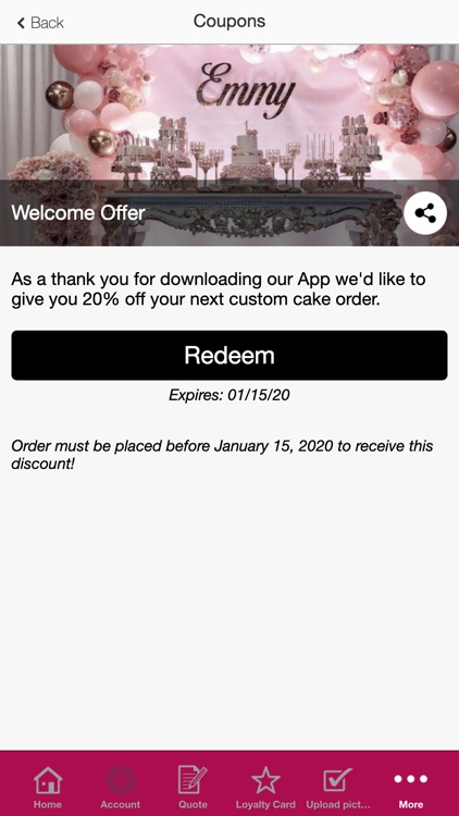 Tier Couture Bakery App screenshot-4