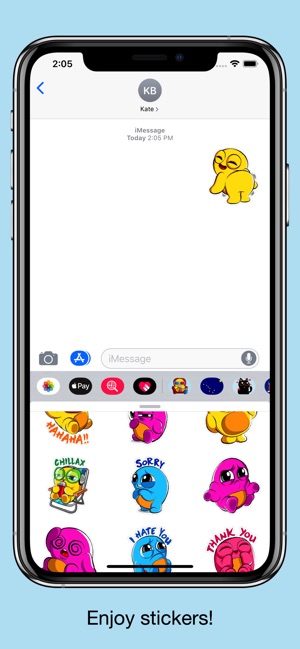 Boo emoji - weird stickers(圖5)-速報App